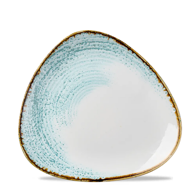 Homespun Accents Aquamarine Lotus Plate 22.9cm 12/box