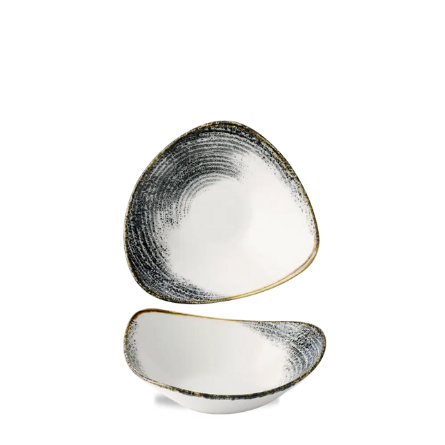 Homespun Accents Black Lotus Bowl 18.5cm 12/box