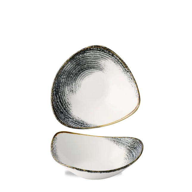 Homespun Accents Black Lotus Bowl 23.5cm 12/box