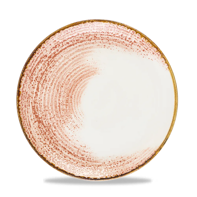 Homespun Coral Evolve Coupe Plate 26cm 12/box