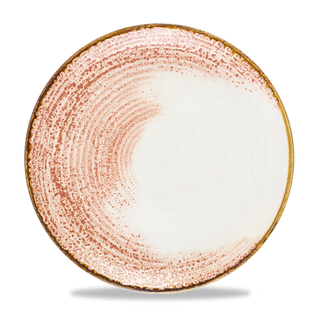 Homespun Coral Evolve Coupe Plate 28.8cm 12/box