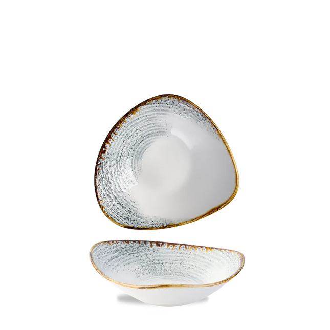 Homespun Accents Jasper Gray Lotus Bowl 18.5cm 12/box