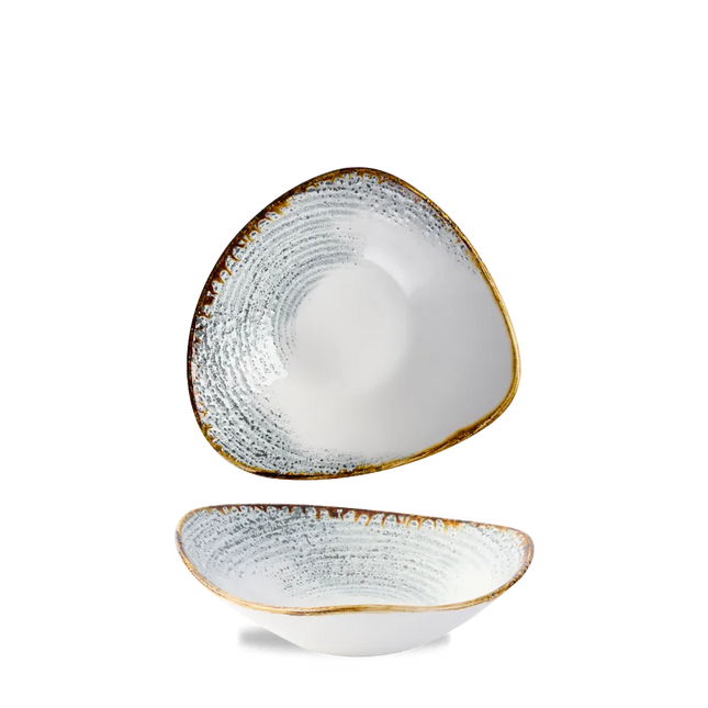 Homespun Accents Jasper Gray Lotus Bowl 22.9cm 12/box