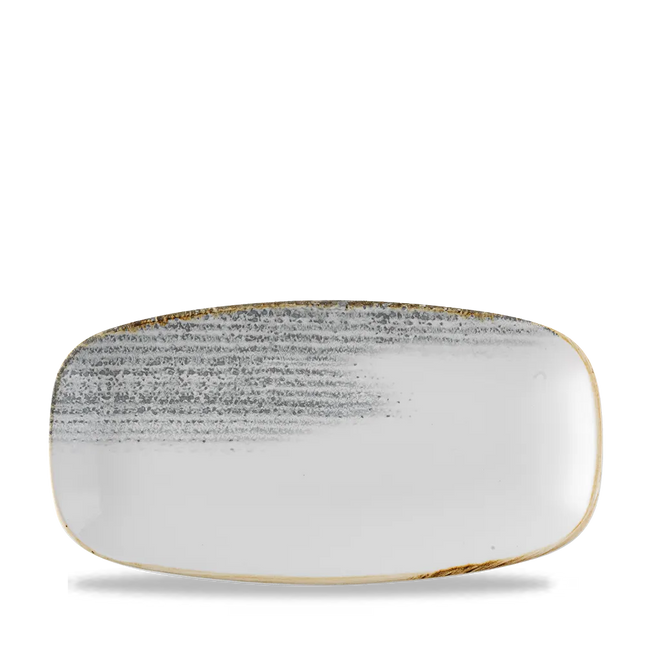 Homespun Accents Jasper Gray Chefs Oblong Plate 12/box