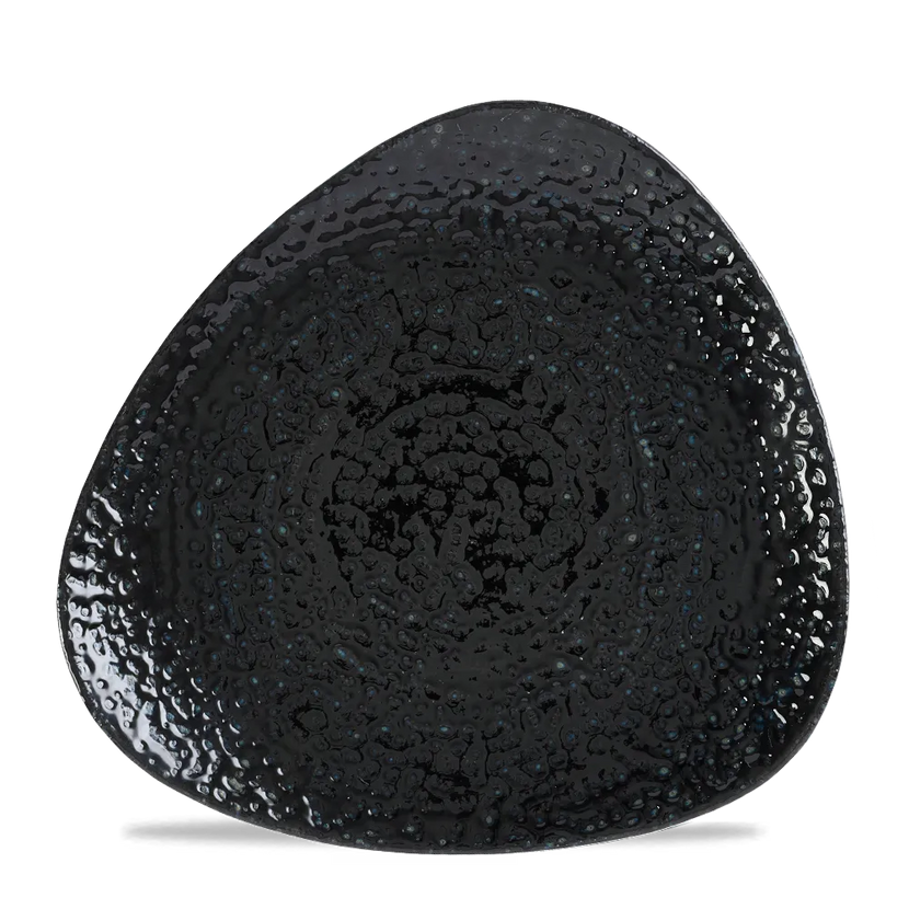 Homespun Black Lotus Plate 26,5cm 12/box