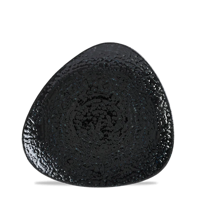 Homespun Black Lotus Plate 18.5cm 12/box