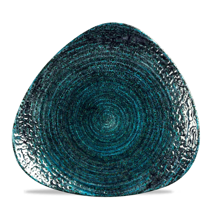 Homespun Chroma Blue Lotus Plate 26.5cm 12/box