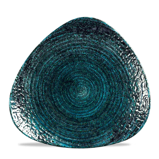 Homespun Chroma Blue Lotus Plate 26.5cm 12/box