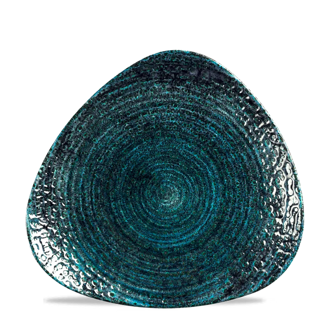 Homespun Chroma Blue Lotus Plate 22.9cm 12/box