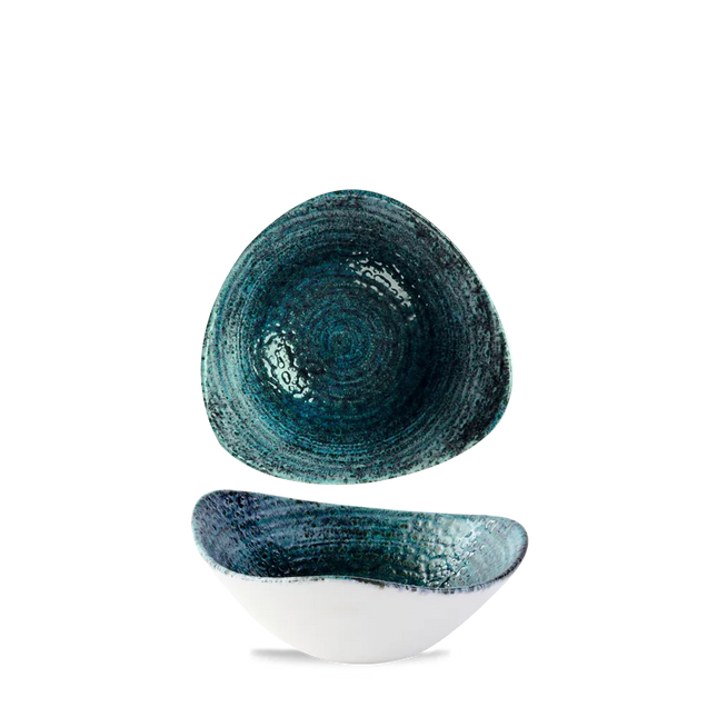 Homespun Chroma Blue Lotus Bowl 18.5cm 12/box