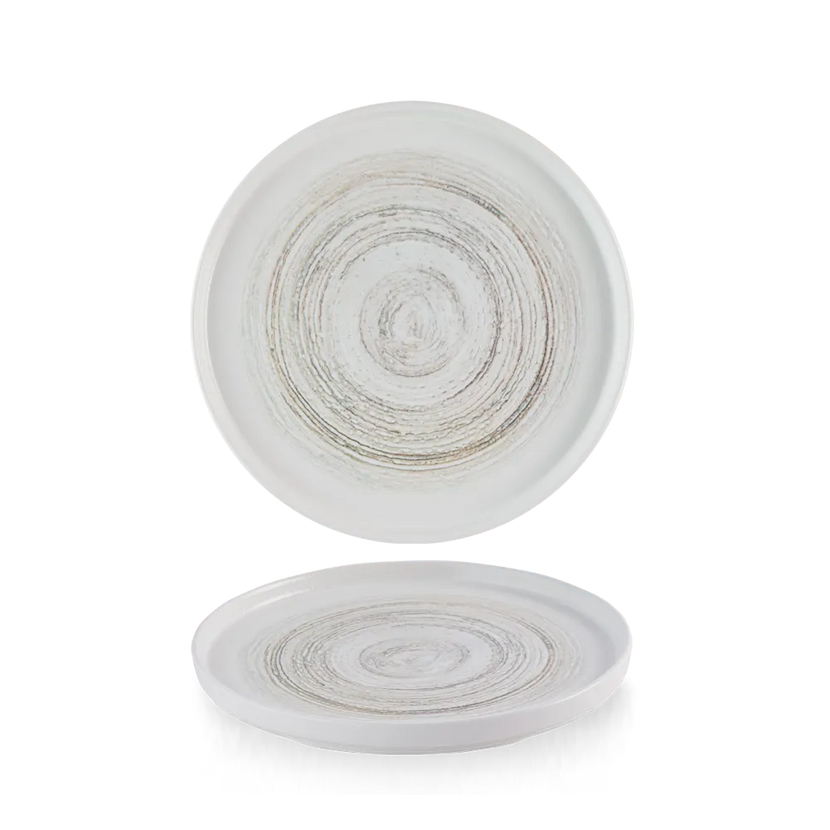 Elements Dune Walled Plate 15.7cm 6/box