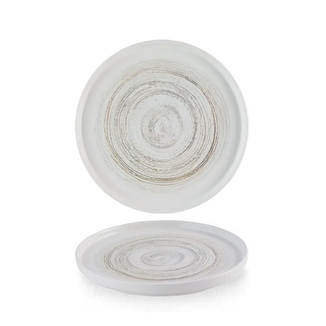 Elements Dune Walled Plate 15.7cm 6/box