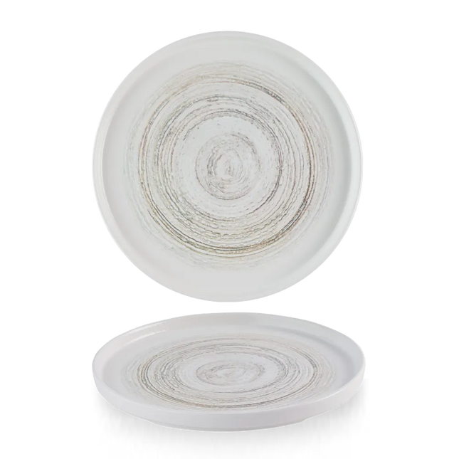 Elements Dune Walled Plate 26cm 6/box