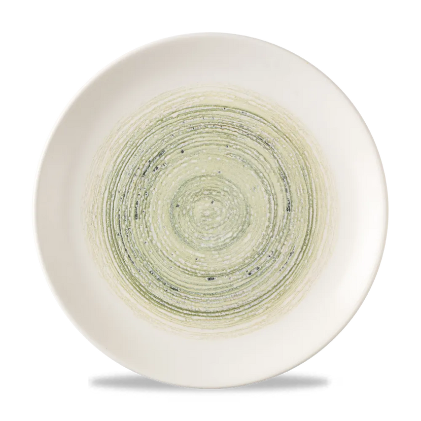 Elements Fern Evolve Coupe Plate 28.8 cm 12/box