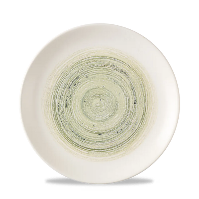 Elements Fern Evolve Coupe Plate 21.7 cm 12/box