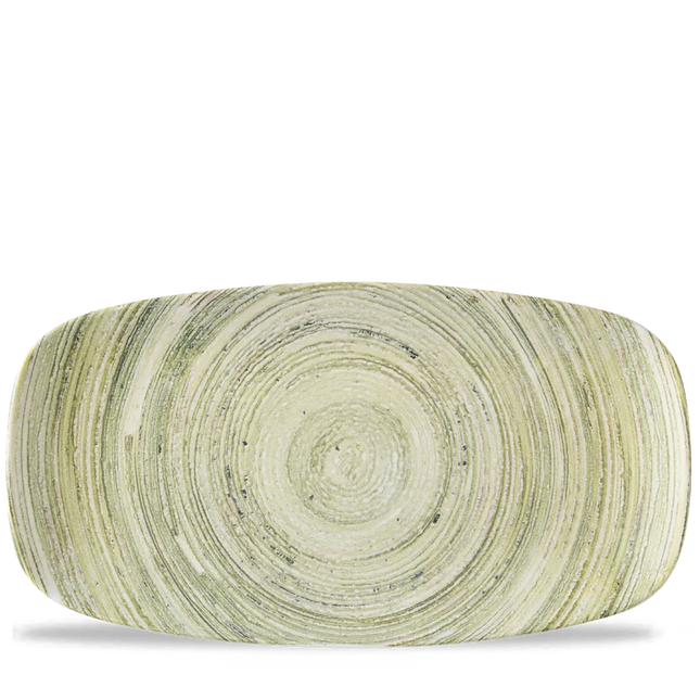 Elements Fern Chefs Oblong Plate 35.5*18.9 cm 6/box