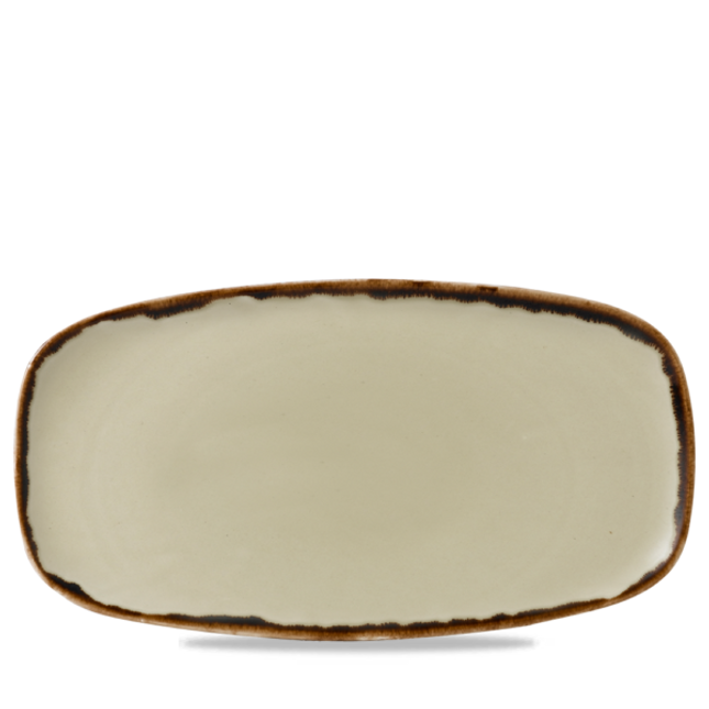 Harvest Linen Chefs Oblong Plate 35,5x18,9cm 6/box