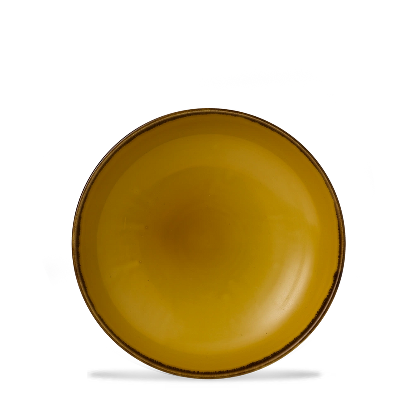 Harvest Mustard Coupe Bowl 18.2 cm 12/box