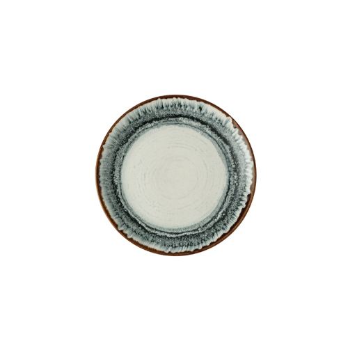 Harvest Flare Natural Evolve Coupe Plate van Churchill, 26 cm, set van 12. Handgemaakt coupebord in een warme, natuurlijke tint met een organisch design, ideaal voor het serveren van hoofdgerechten. Duurzaam en stijlvol, perfect voor gebruik in de horeca.