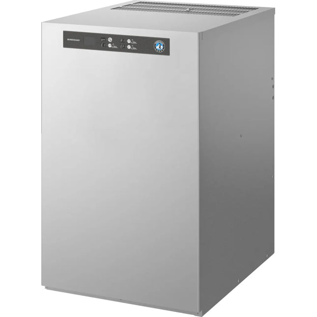 Hoshizaki ijsblokjesmachine met separate opslagbunker – watergekoeld, efficiënte ijsproductie voor horeca.