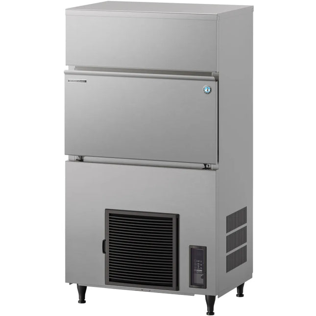 Hoshizaki IJsblokjesmachine met ingebouwde opslagbunker van 50 kg, energiezuinig en geschikt voor horeca.