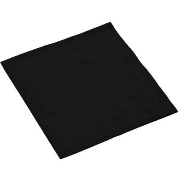 Bulkysoft Cocktail Napkins 24x24 cm 2-laags Black 2000/set