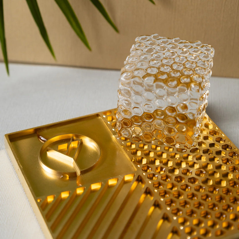 Brass Ice Cube Stamp