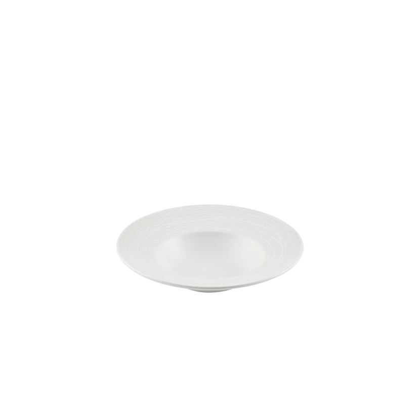 Inked Elements Ice Profile Wide Rim Bowl Med 24 cm 12/box