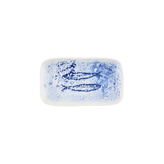 Inked Fresco Blue Natural Deep Tray 26 x 15 cm 6/box