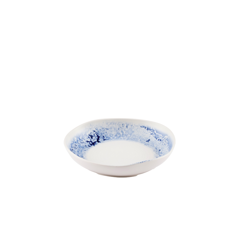 Inked Fresco Blue Natural Organic Deep Bowl 25 cm 6/box