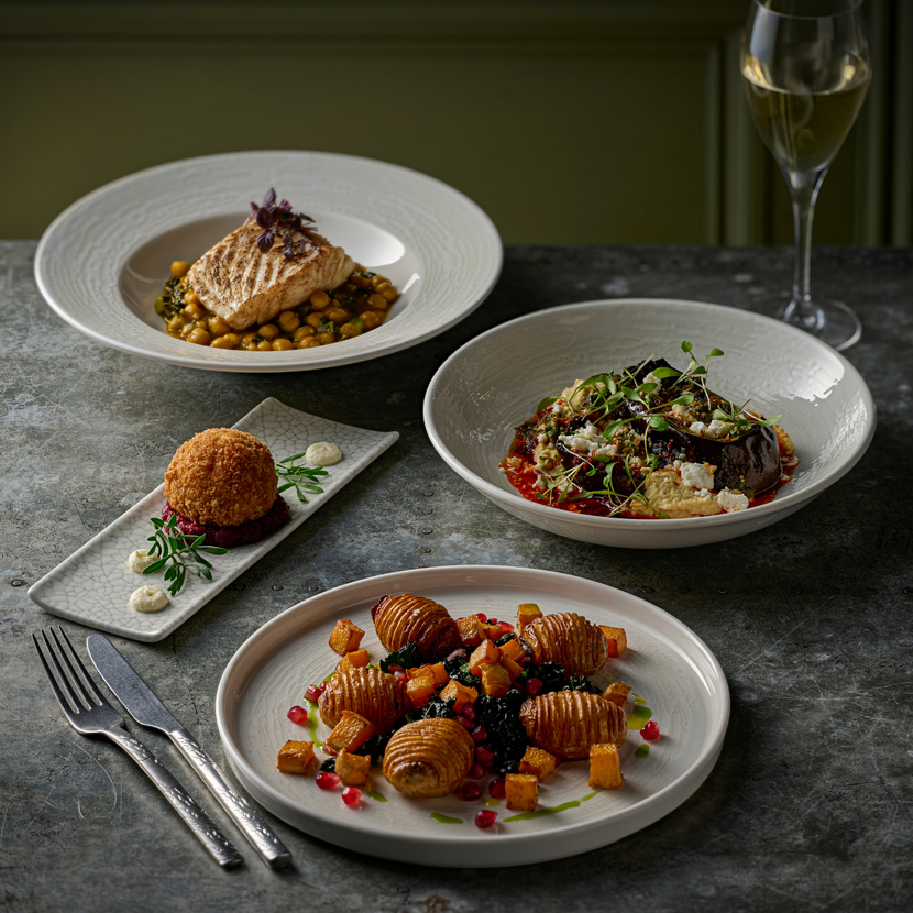 Inked Elements Ice Profile Plate 27,6 cm 12/box