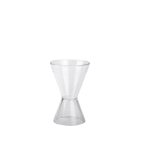 Jigger polycarbonate plastic 2cl/2.5cl/4cl/5cl H 9 Ø 5.5