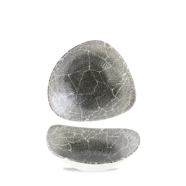 Kintsugi Black Lotus Bowl 23cm 12/box