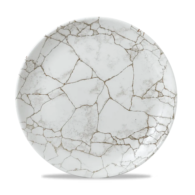 Kintsugi Agate Grey Evolve Coupe Plate 28,8 cm 12/box