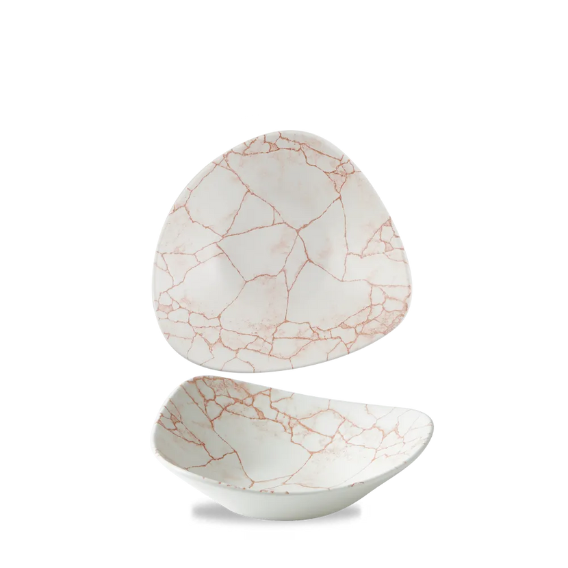 Coral Lotus Bowl 23cm 12/box