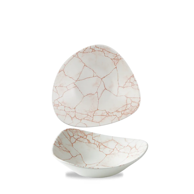 Coral Lotus Bowl 23cm 12/box