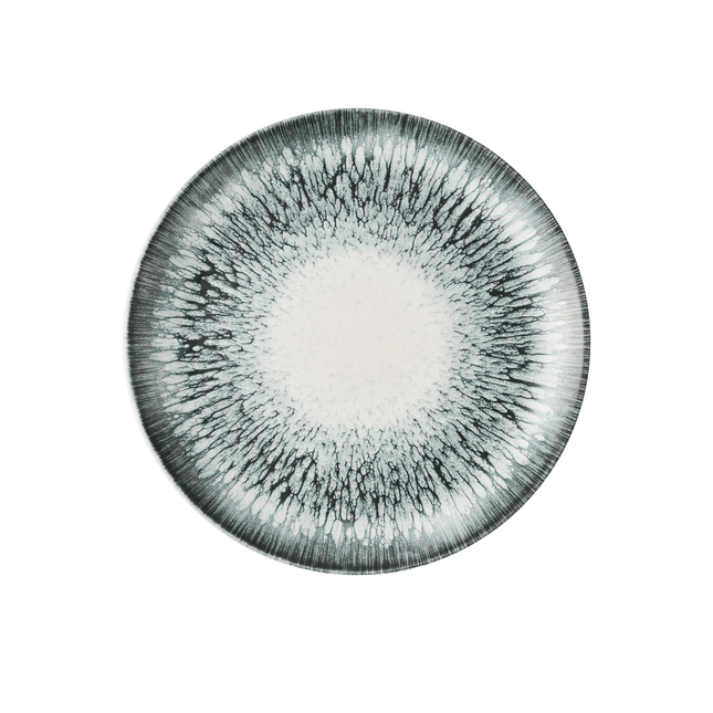 Lume Black Evolve Coupe Plate 28.8 cm 12/box