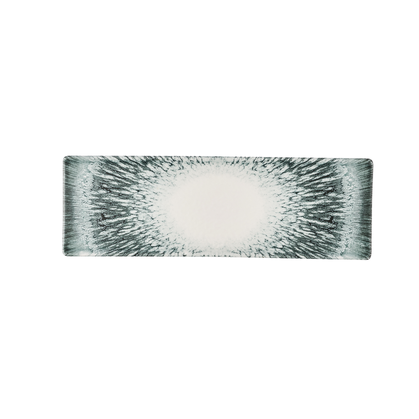 Lume Black Oblong Tasting Tray 32.3 x 10.5 cm 6/box