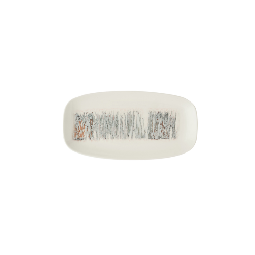 Churchill Lyra Pink Oblong Plate 29,8 x 15,3 cm – set van 12 elegante rechthoekige borden in een zachte roze tint, perfect voor het serveren van diverse gerechten in een verfijnde horeca-omgeving.