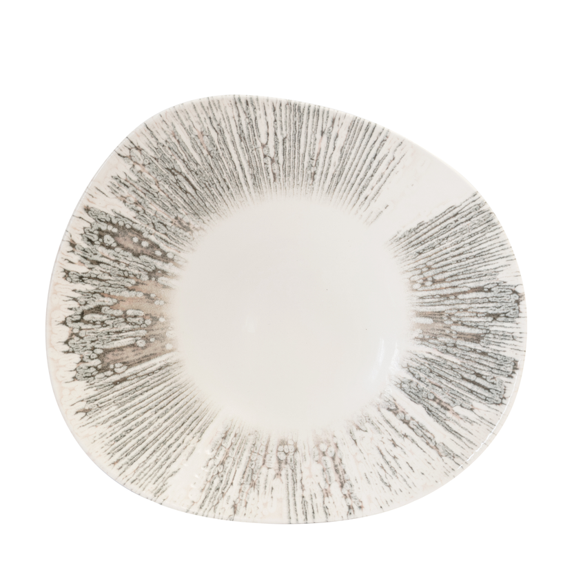 Lyra Pink Opal Organic Bowl 20 cm 12/box