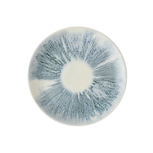 Lyra Blue Evolve Coupe Plate 28,8cm, set van 12, premium Churchill porselein bord met elegante blauwe kleur, ideaal voor horeca.