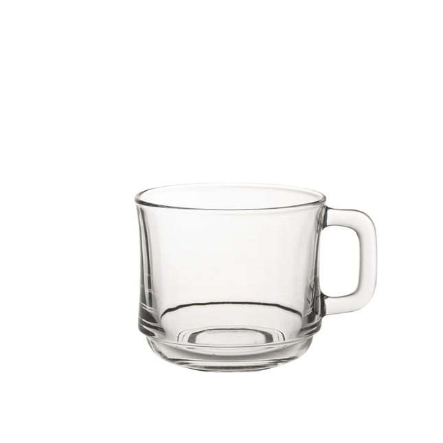 Duralex Lys Tasse Empilable 220 ml – transparante stapelbare glazen kop voor koffie en thee in de horeca
