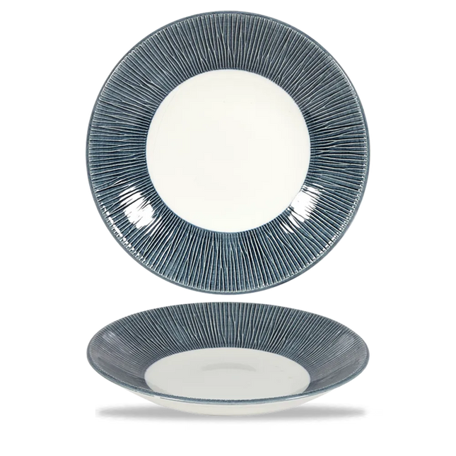 Bamboo Spinwash Mist Deep Coupe Plate 28.1cm 12/box
