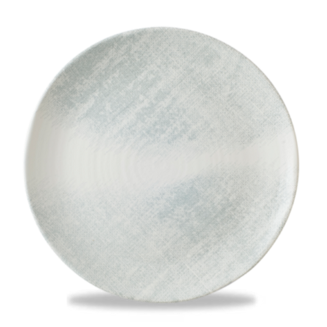 Makers Collection Jute Grey Organic Coupe Plate 29cm 12/box