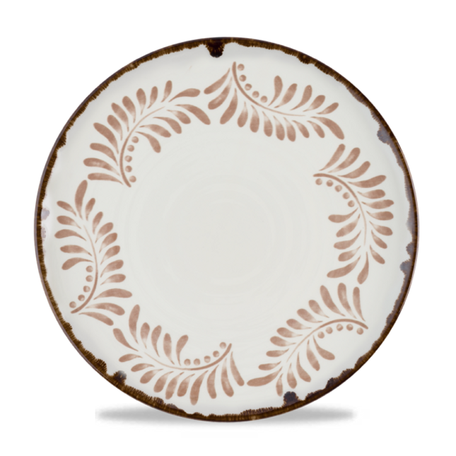 Harvest Mediterranean Terracotta Coupe Plate 28,8cm 12/box