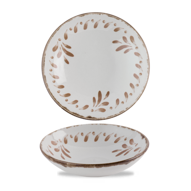 Harvest Mediterranean Terracotta Coupe Bowl 18,2cm 12/box