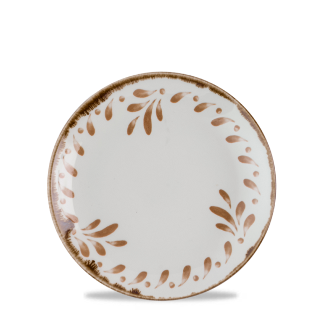 Harvest Mediterranean Terracotta Coupe Plate 16,5cm 12/box