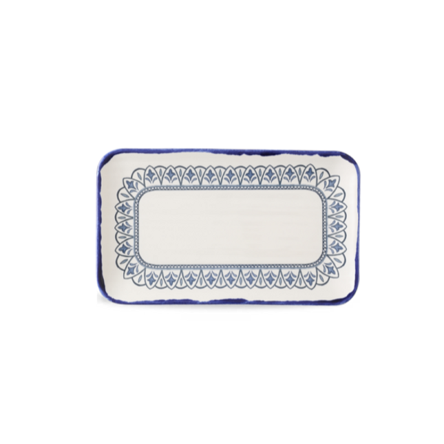 Harvest Mediterranean Rectangular Plate 27x16cm 12/box