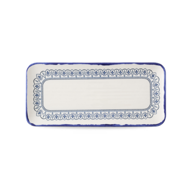 Harvest Mediterranean Rectangular Plate 34,6x15,6cm 6/box