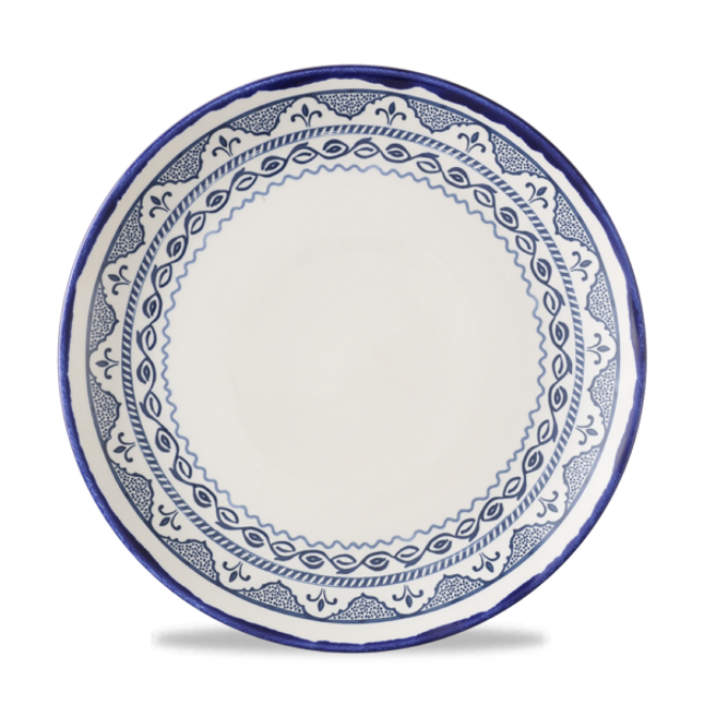 Harvest Mediterranean Moresque Coupe Plate 26cm 12/box